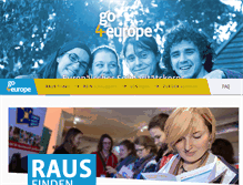 Tablet Screenshot of go4europe.de